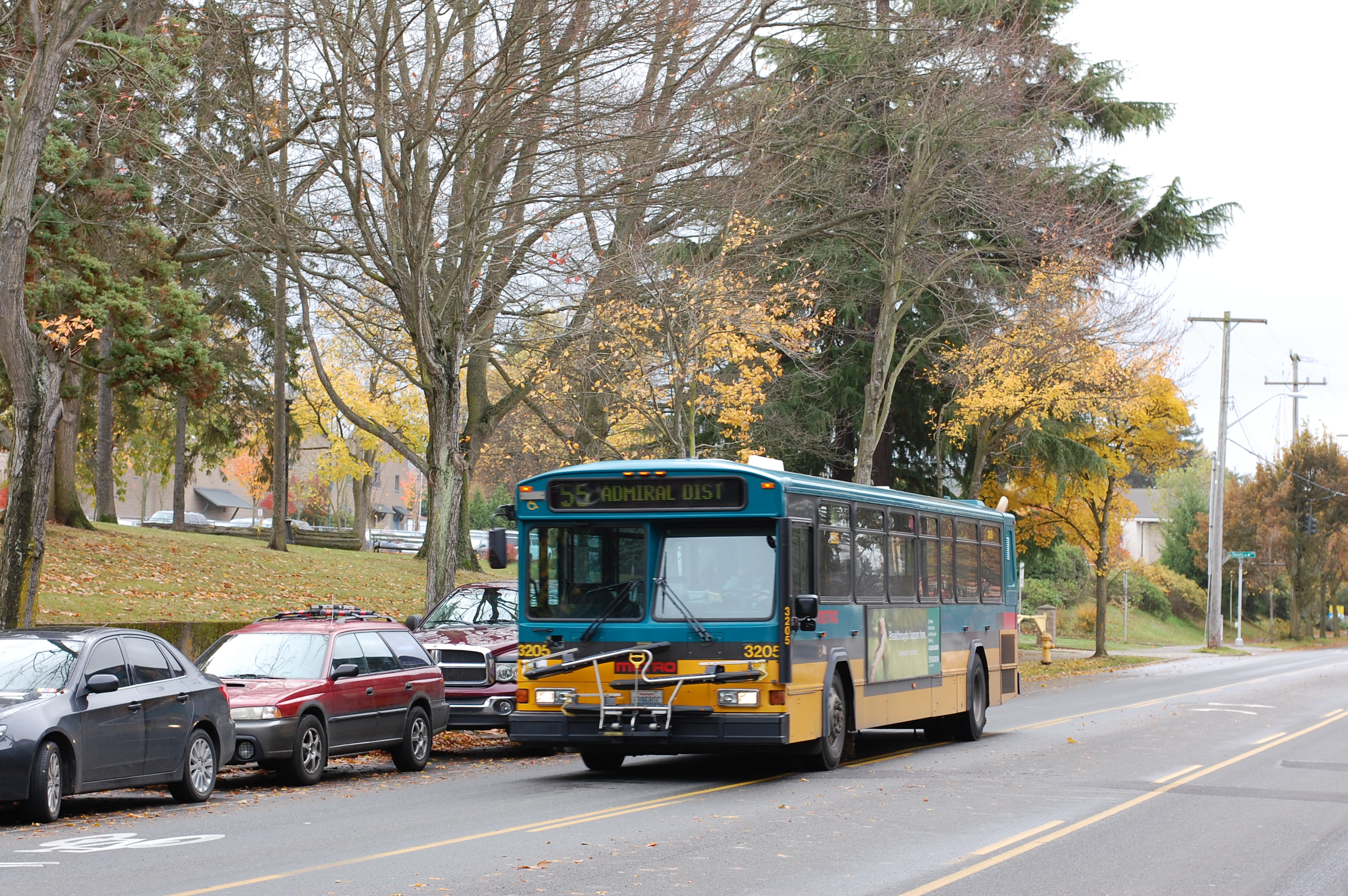 King County Metro 55 in the Admiral District Seattle Transit Blog